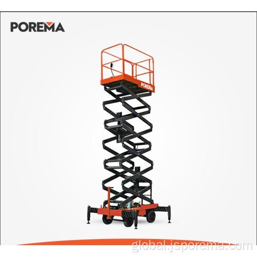 Self Moving Fork Hydraulic Lift SSS-E Series Mini Mobile Self-propelled Scissor Lift Supplier